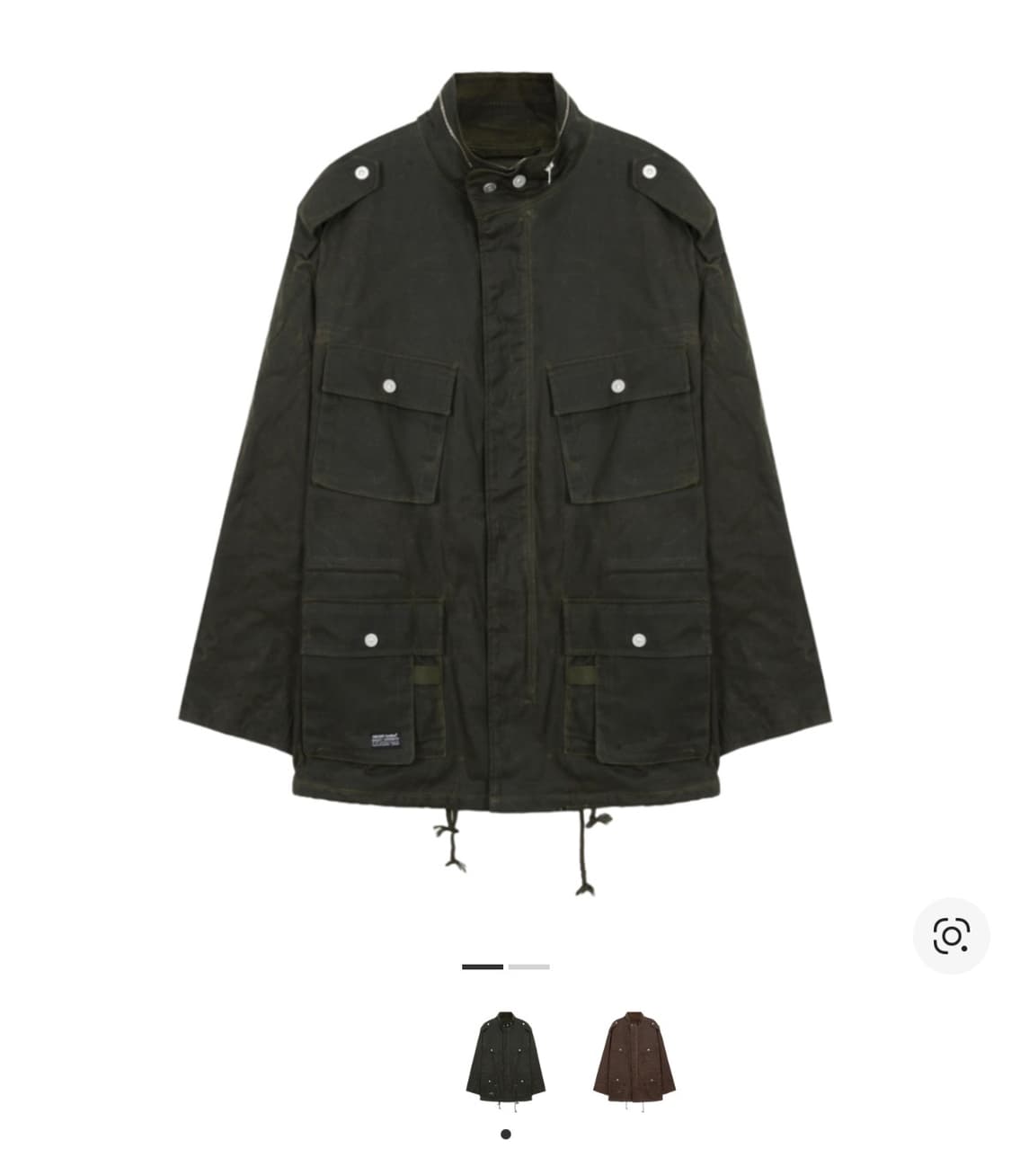 베이컨트 아카이브 브로너 왁스드 필드 자켓 카키 상품이미지1