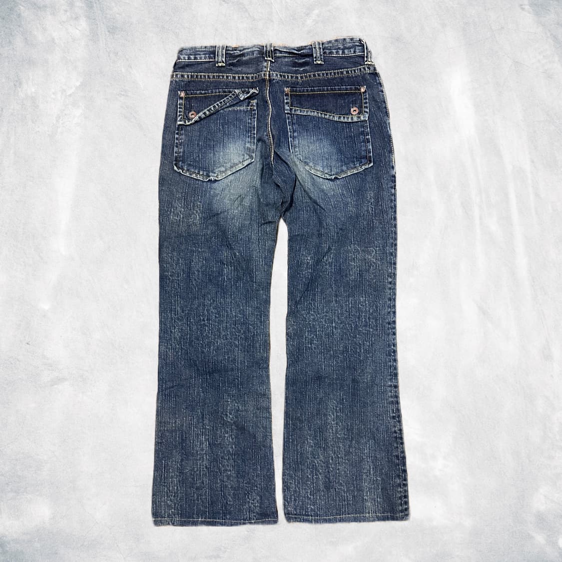 denim pocket semi boots cut 상품이미지3