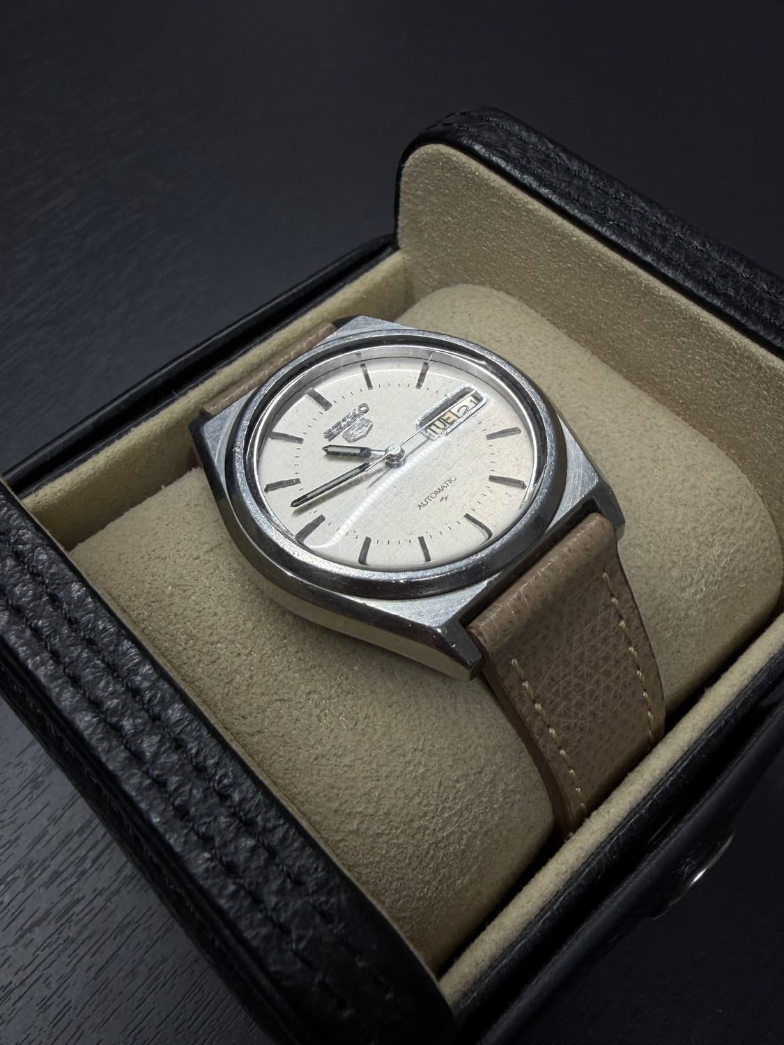 빈티지 세이코 오리지널 화이트린넨판 각러그 상품이미지3