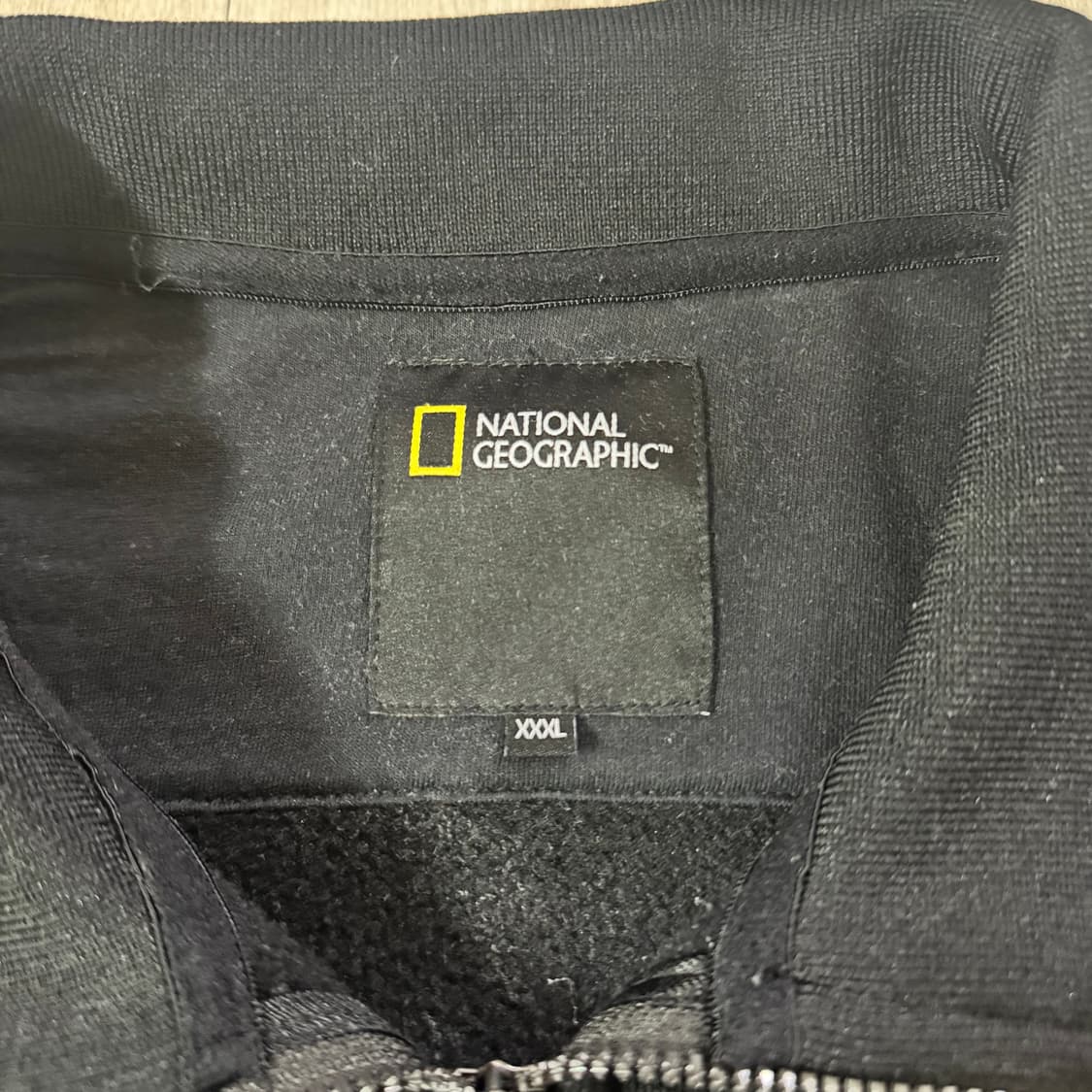 내셔널지오그래픽 니트 풀집업 자켓 팝니다! 상품이미지3