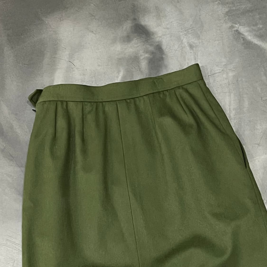  입생로랑 데드스탁 울 미디 스커트 y16404 상품이미지4