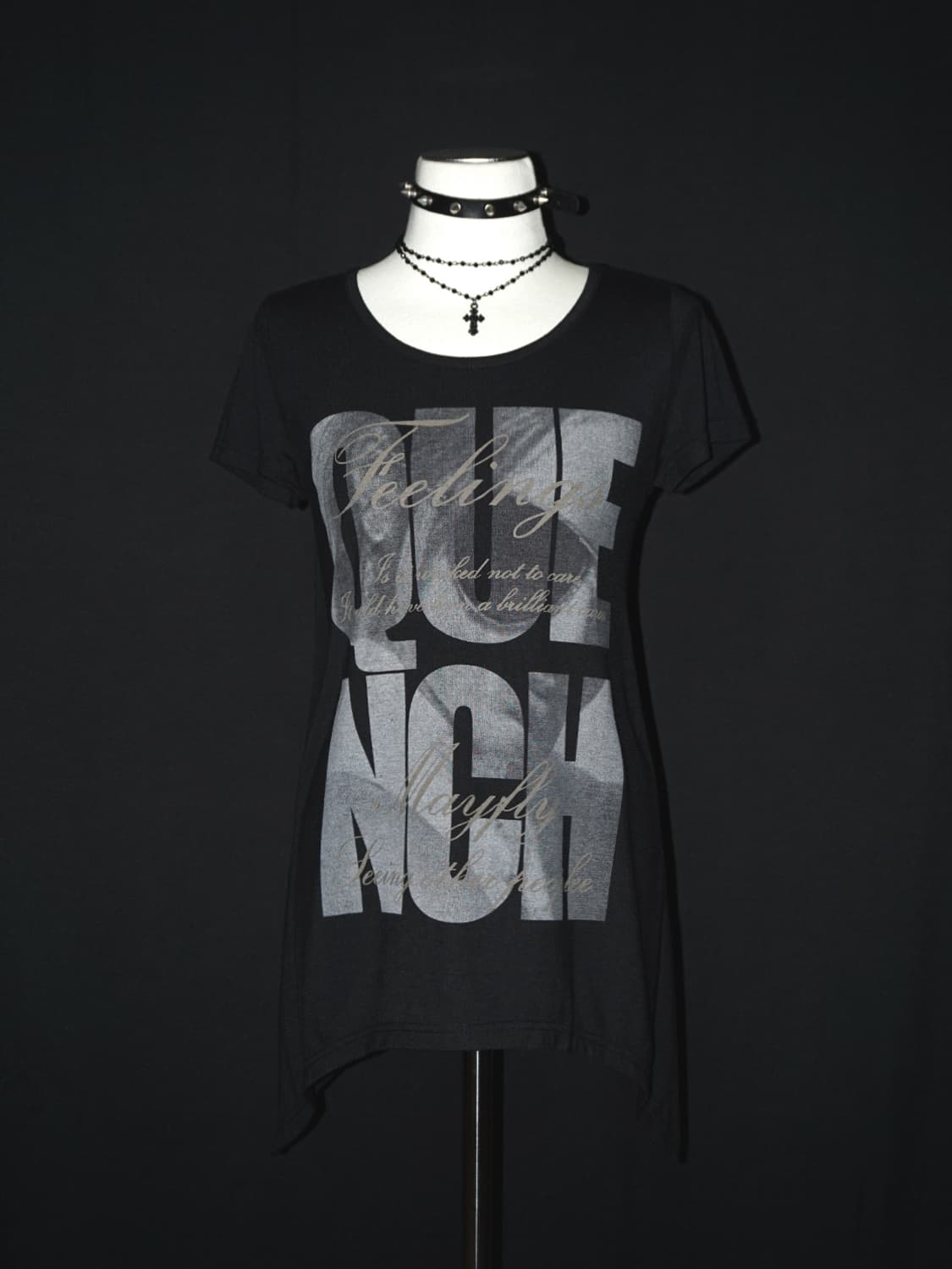 y2k punk lettering t  상품이미지1
