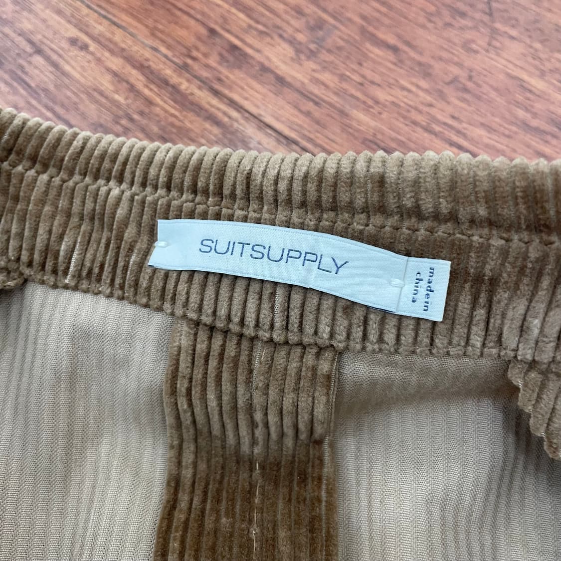 수트서플라이 코듀로이 더블 자켓 상품이미지2