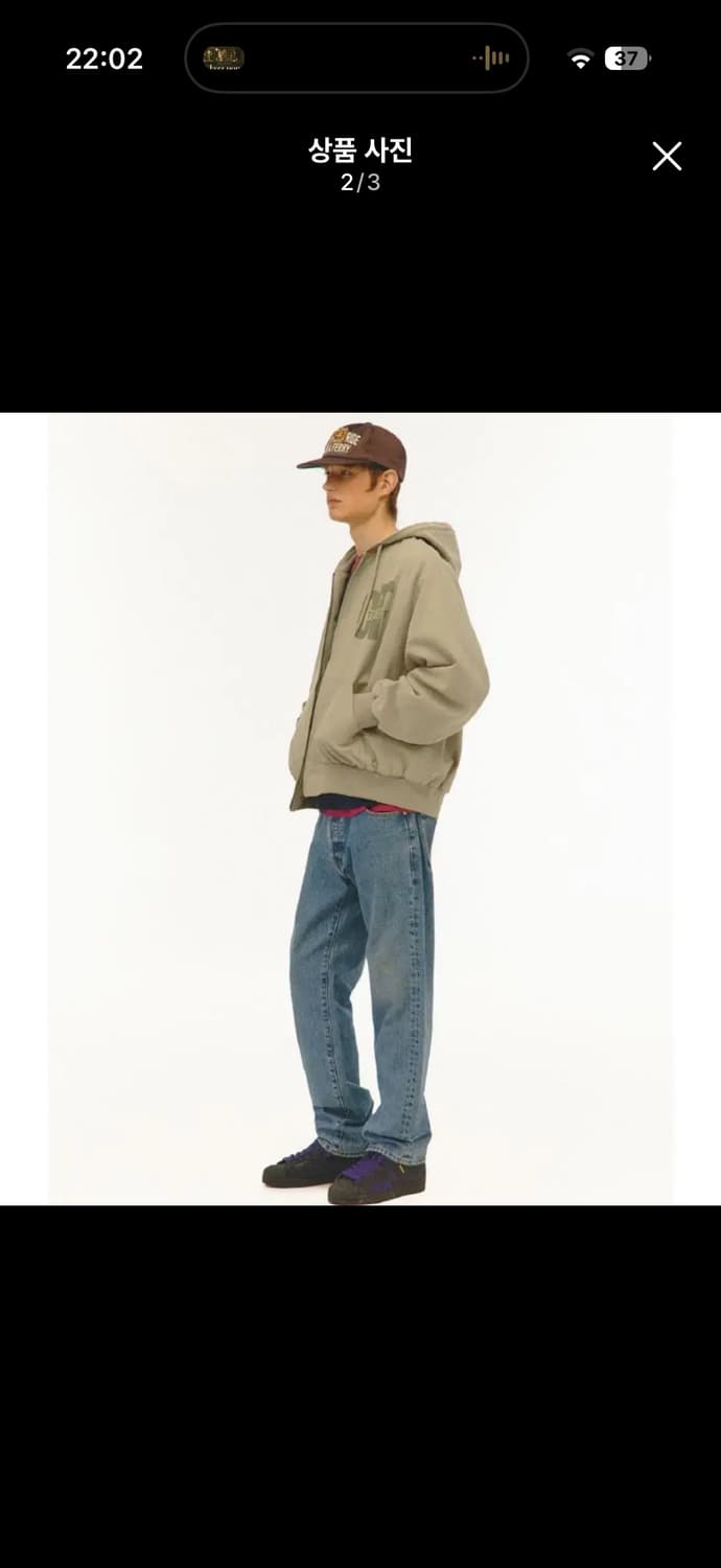 테켓 CT work jacket 워크 자켓 후드집업 상품이미지2