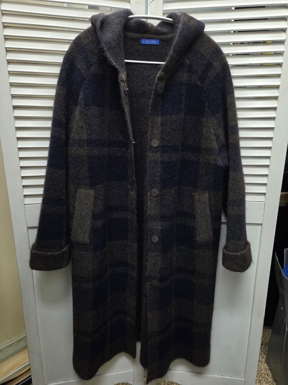 키이스 울 니트 코트 상품이미지2