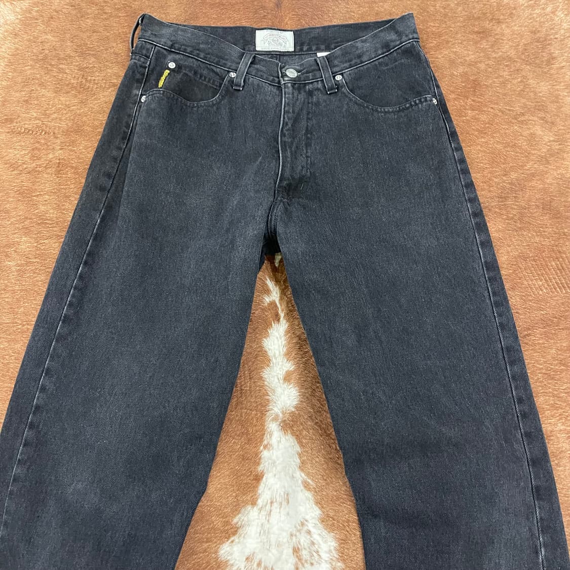 90's 아르마니 블랙진. 상품이미지6