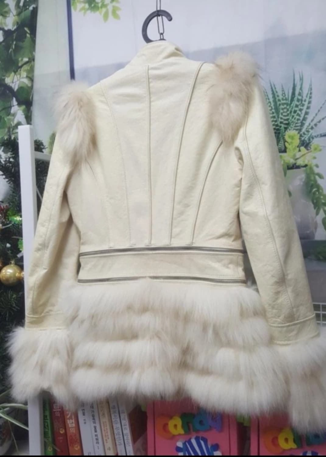 도호 여성가죽자켓 44 양가죽퍼자켓  AB86 상품이미지4