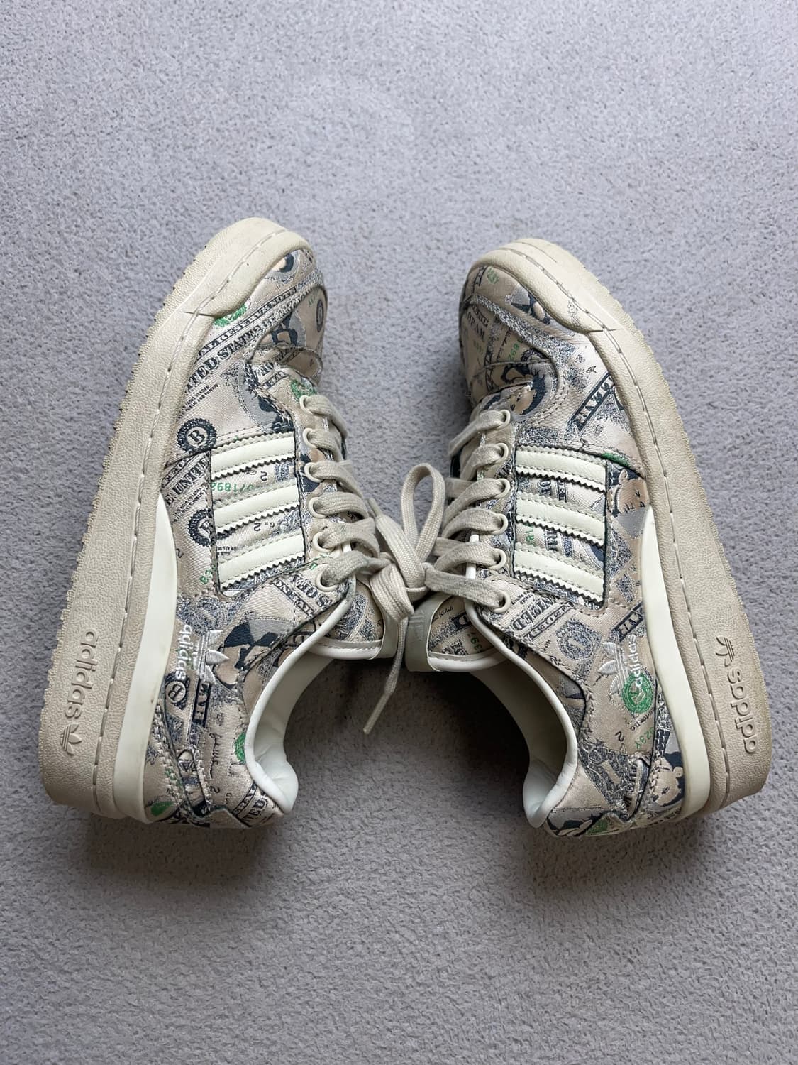 [uk4] 아디다스 x 제레미스캇 Forum Low Wings Money 상품이미지3