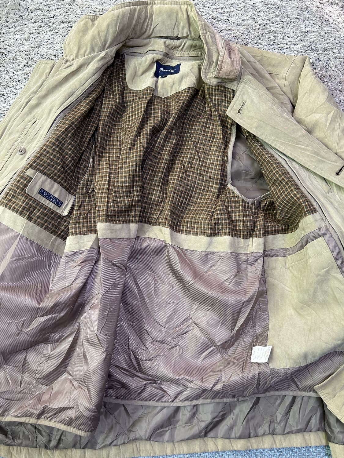 일본판 파리스 내피 야상자켓 사이즈 105~110 상품이미지3