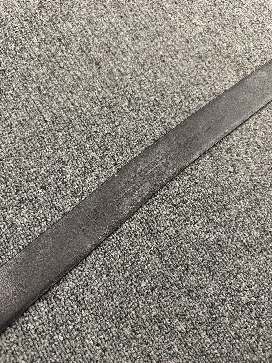 Vintage 패턴 버클 웨스턴 블랙 가죽벨트 상품이미지3