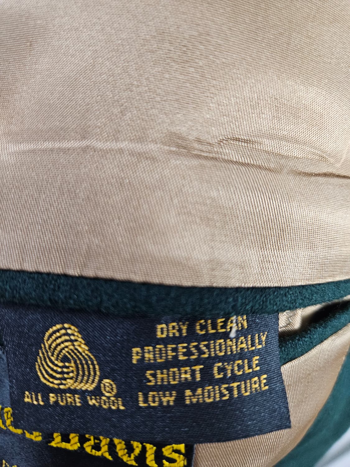 버버리 클래식 딥 그린 금장 블레이저 상품이미지4