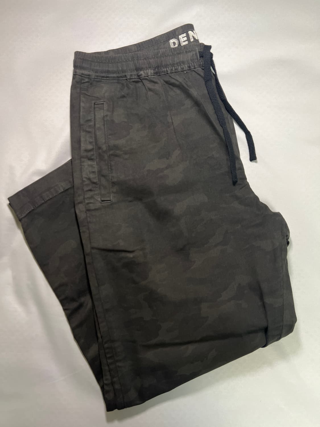 DENHAM Black Camo Wide Pants 34 상품이미지1