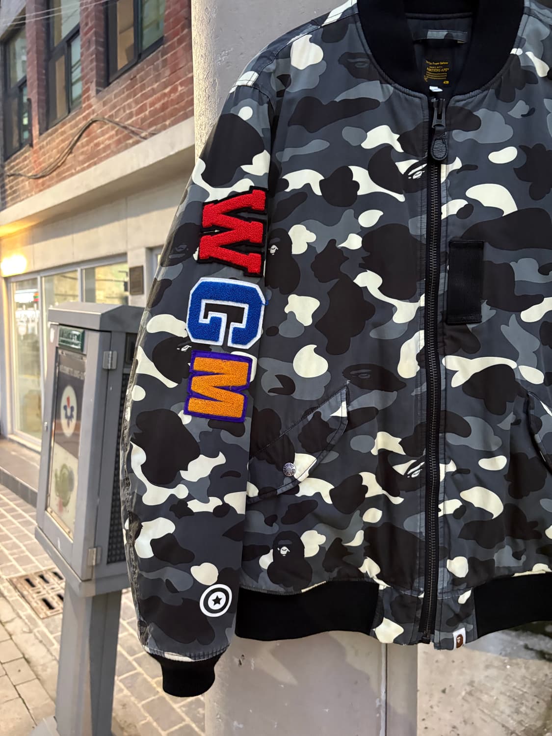 베이프 시티 카모 블랙 마원 상품이미지3