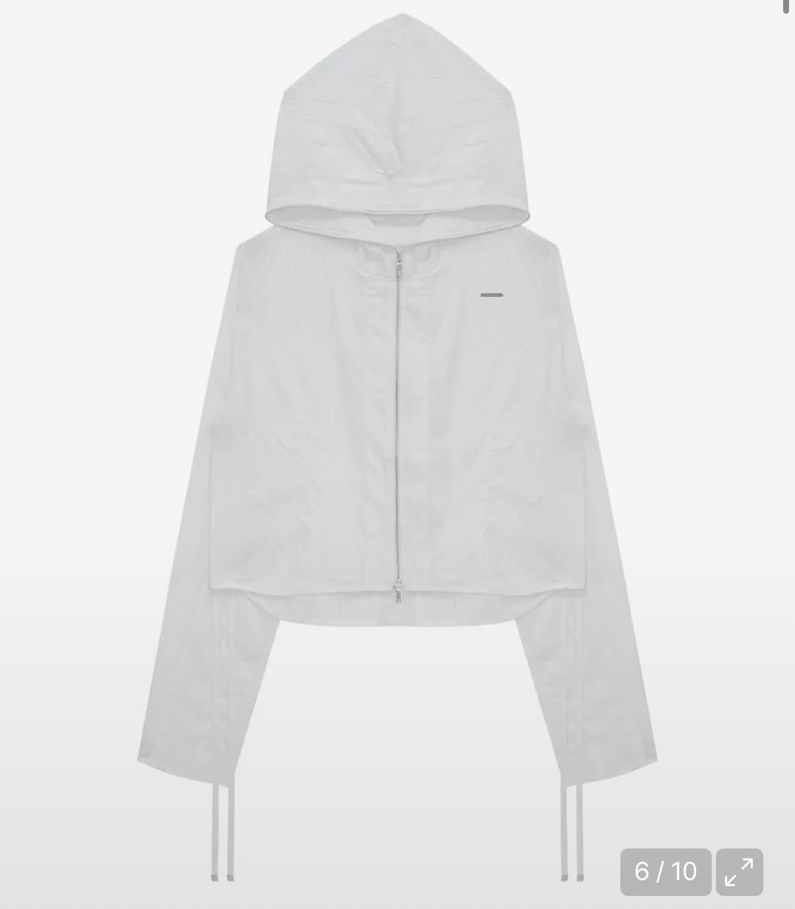 트리밍버드 실키 링클 후드 셔츠 상품이미지2