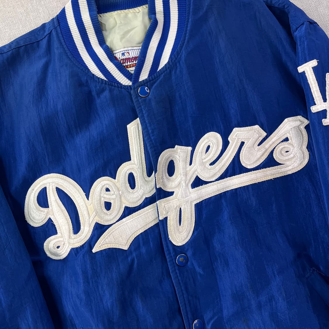 100 스타터 la 다져스 더그아웃 스타디움 바시티 자켓 상품이미지2