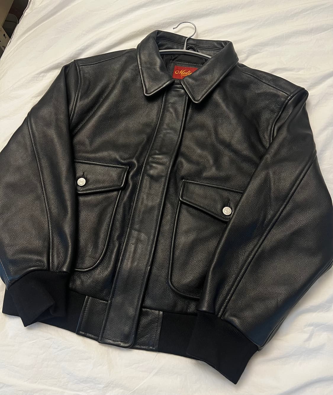 뮤타이머 mutimer - leather bomber 레더 봄버 M 상품이미지2