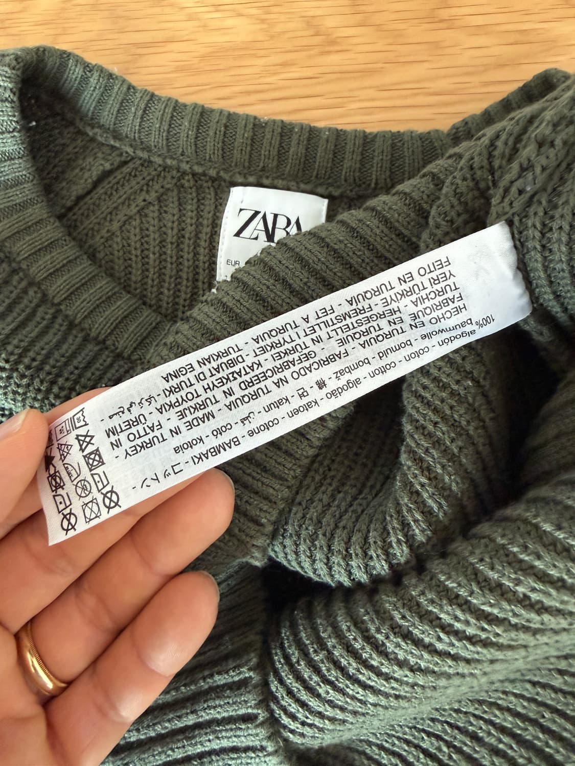 자라(ZARA) 코튼 니트 상품이미지6