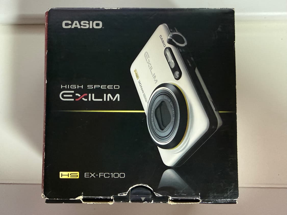 (미사용 박스셋) 카시오 엑슬림 EXILIM EX-FC100 디지털카메라 상품이미지2