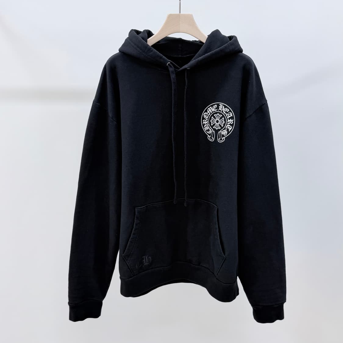 [S+급/L] 크롬하츠 로스앤젤레스 홀스슈 후드티 블랙 상품이미지4