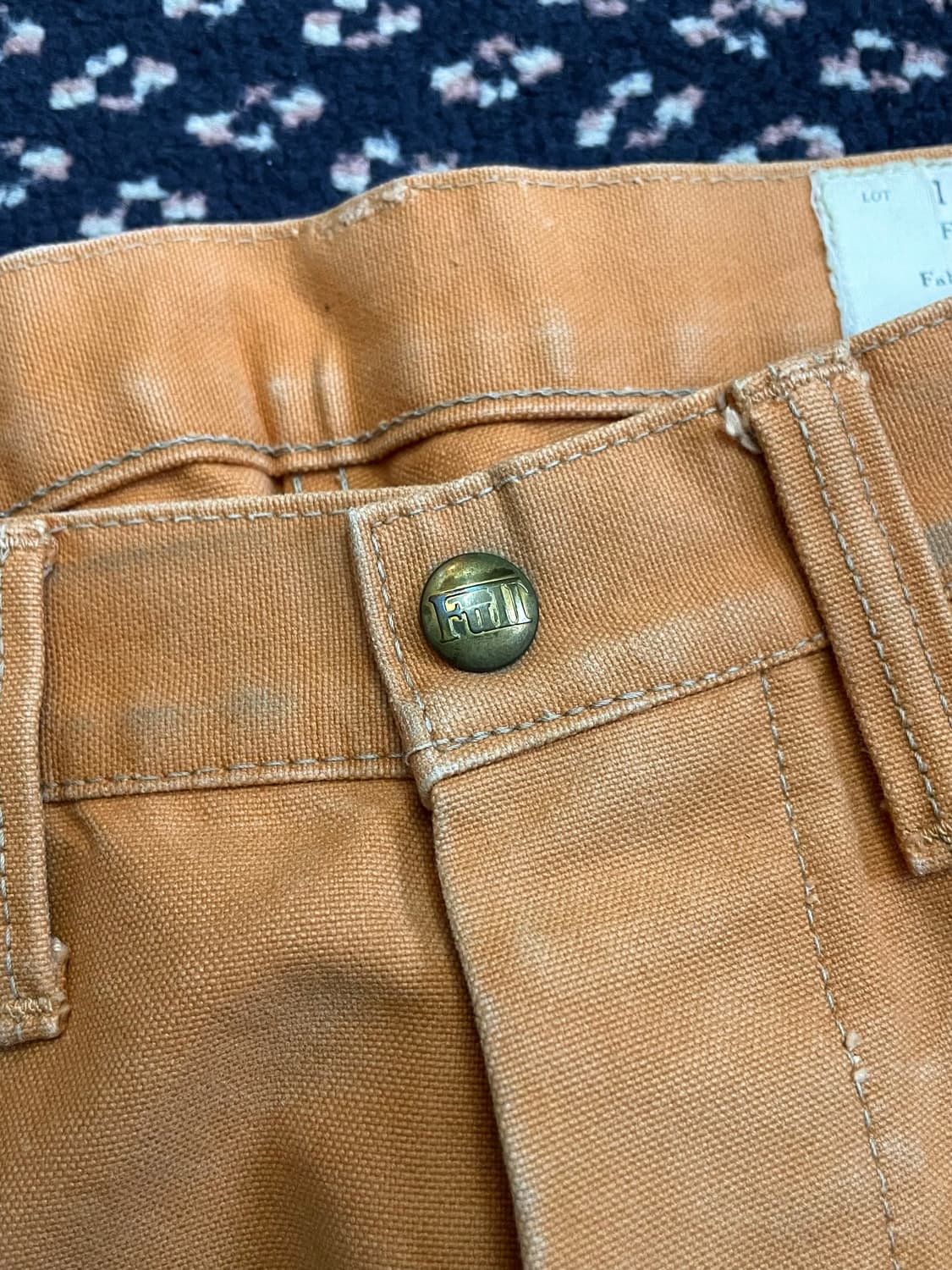 풀카운트 헤비캔버스 워크팬츠 상품이미지5