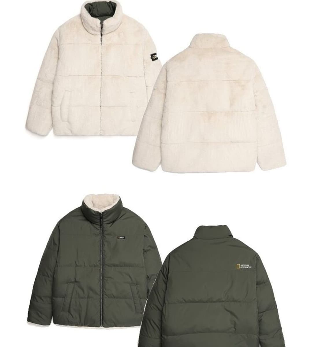 가볍고 매우 따뜻한 내셔널지오그래픽 리브시블 퍼 숏 패딩 다운 점퍼 상품이미지4