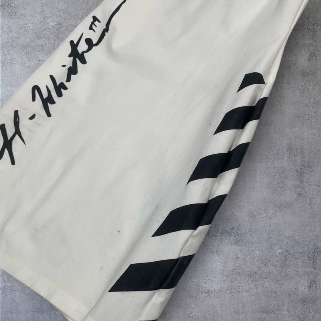 오프화이트 화이트 스포츠 로고 슬리브리스 미니 원피스 38 상품이미지7