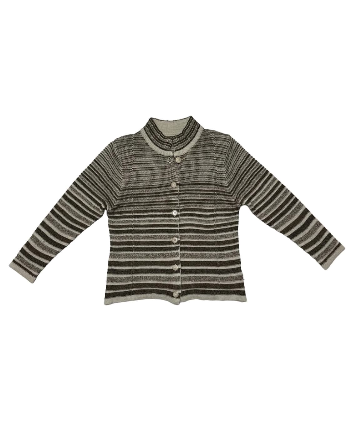 Brown knit cardigan 상품이미지1