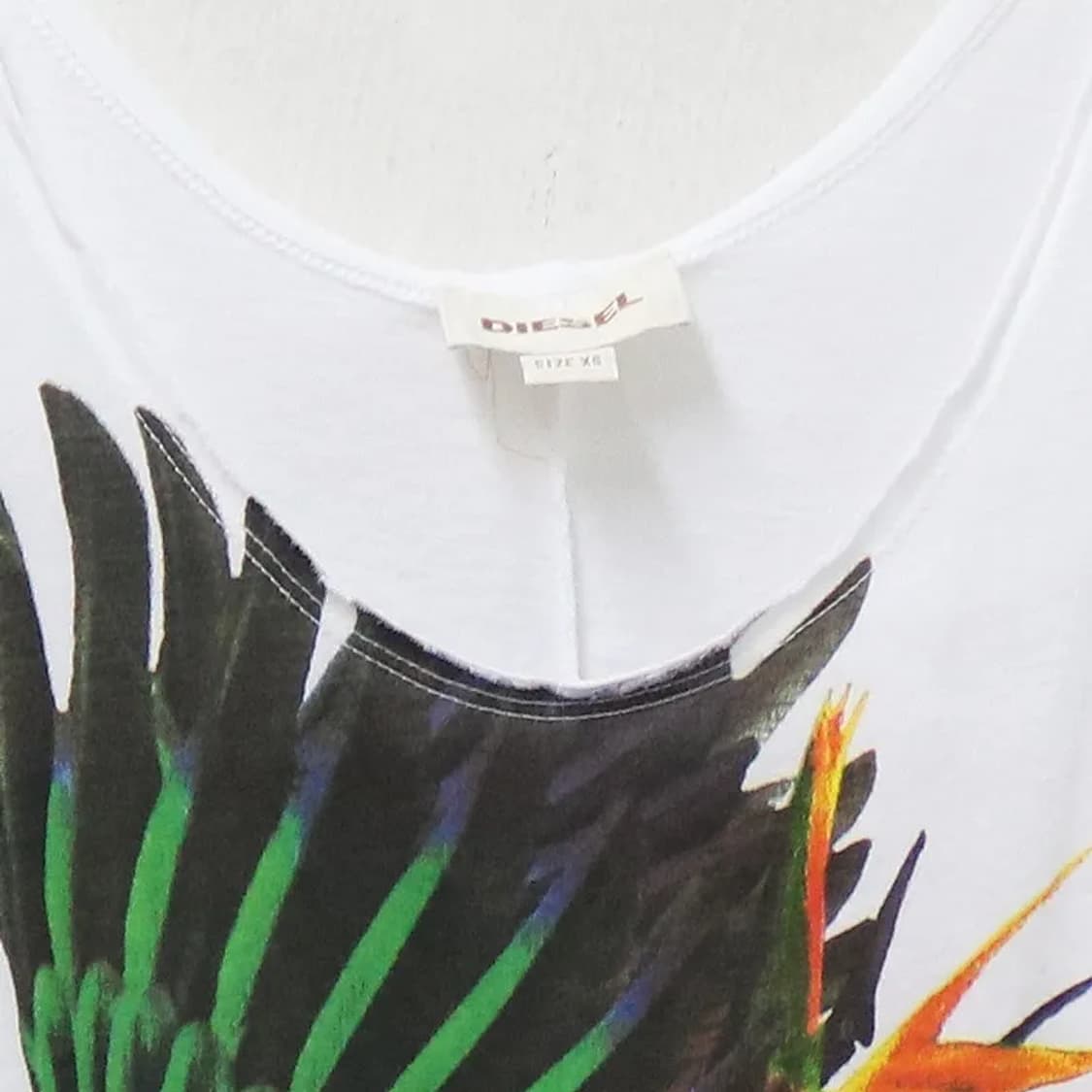 디젤 프린팅 슬리브리스 66455 상품이미지5