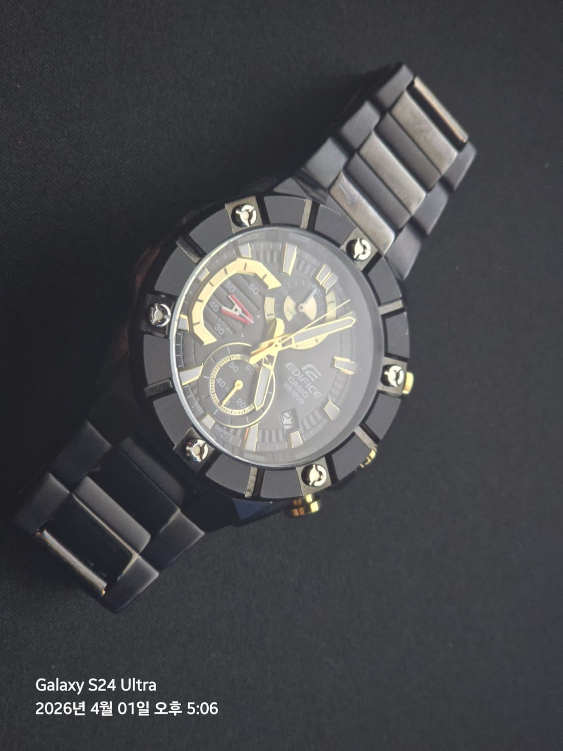 카시오 에디피스 EFR-569DC-1AV 판매 상품이미지1