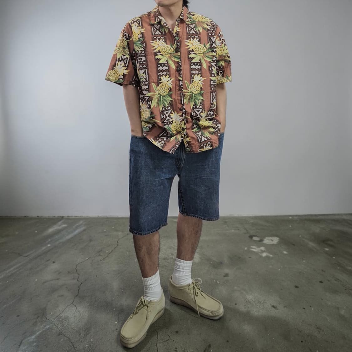 오리지널 하와이안 셔츠 XL  상품이미지1