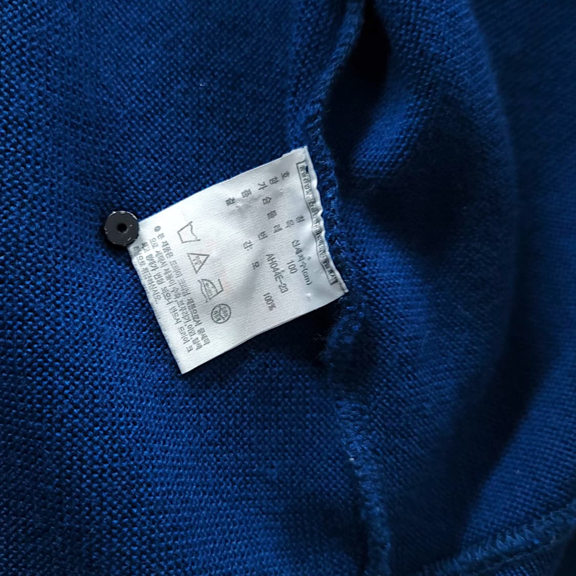 [100] 라코스테 딥블루 모 빈티지 니트 가디건 상품이미지9