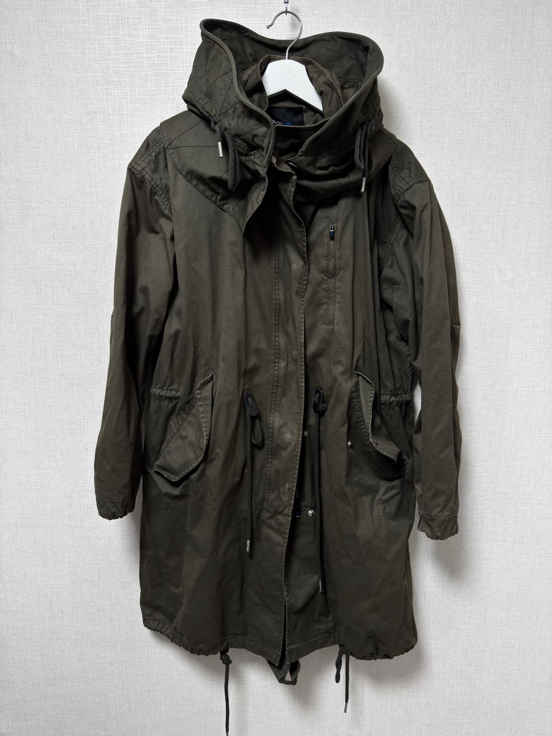 밀리터리 야상 자켓 블랙키 현행 상품이미지1