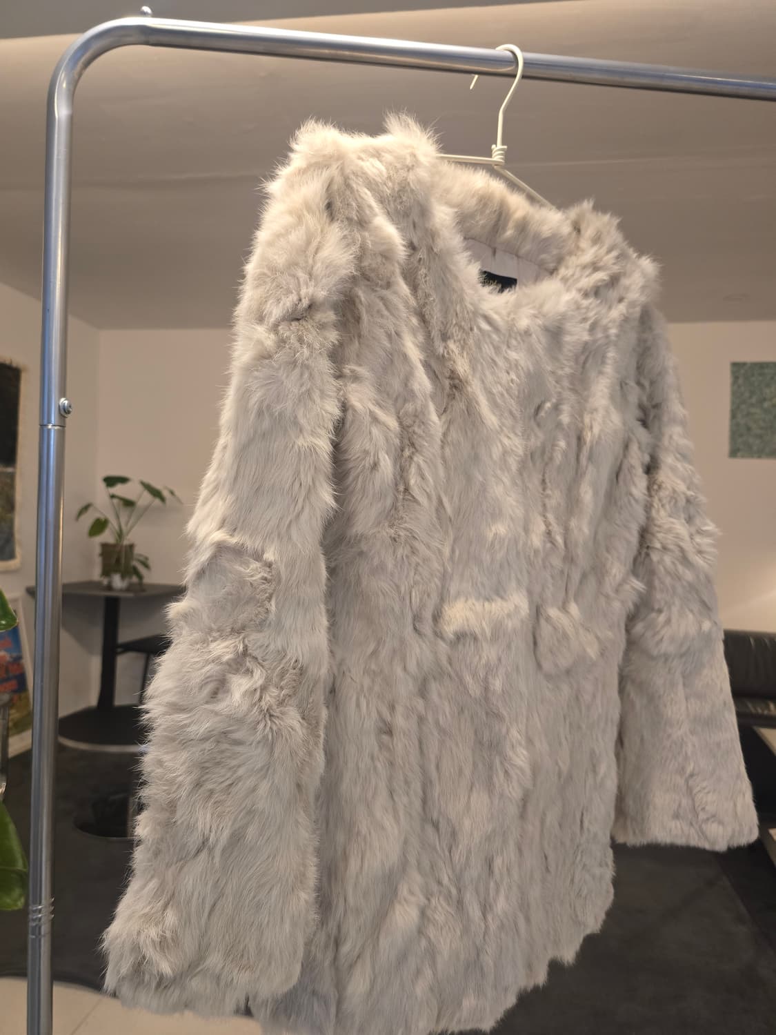 리앤더  퍼 자켓  아이보리 상품이미지4