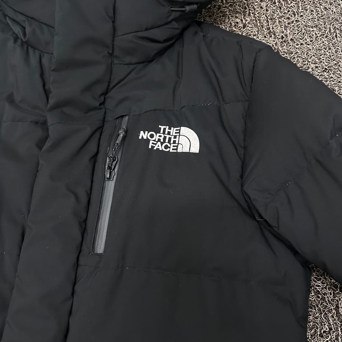노스페이스 구스다운 롱패딩 블랙 NC1DJ50B 95사이즈 상품이미지3