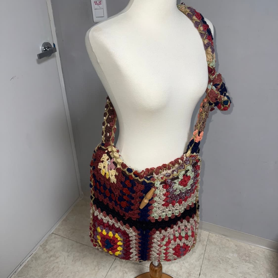 히피 니트 크로스백  상품이미지1