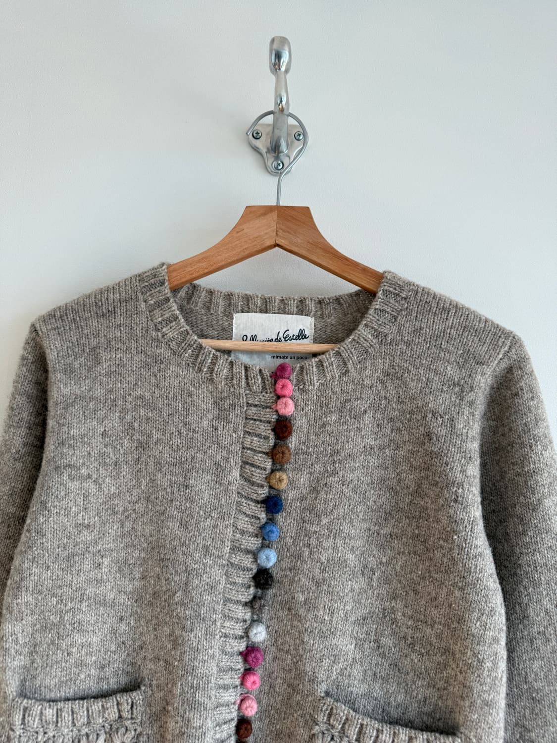 Pre owned 울 가디건 상품이미지2