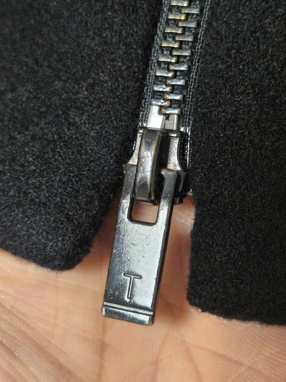 고급 울하프코트 후드집업핸드메이드 상품이미지5