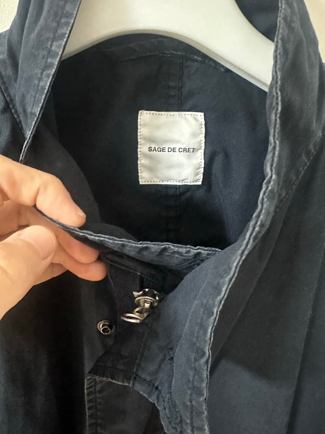 sagedecret 사쥬드크레 웨더 필드 자켓 네이비m 상품이미지2
