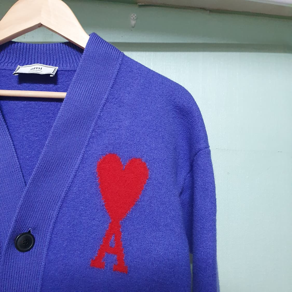 아미 빅하트 니트 가디건 S 상품이미지3