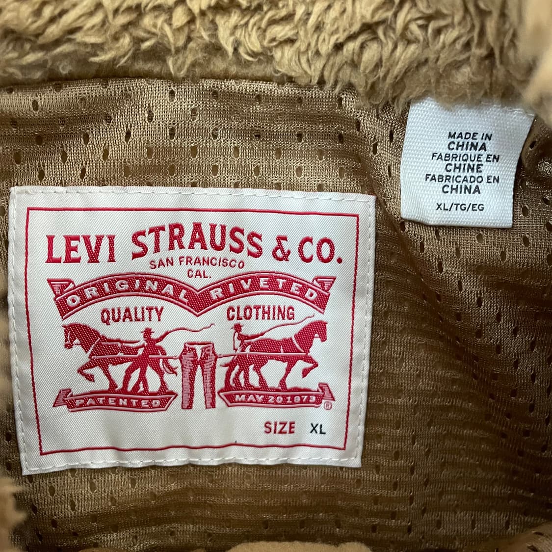 리바이스 플리스 자켓 상품이미지2