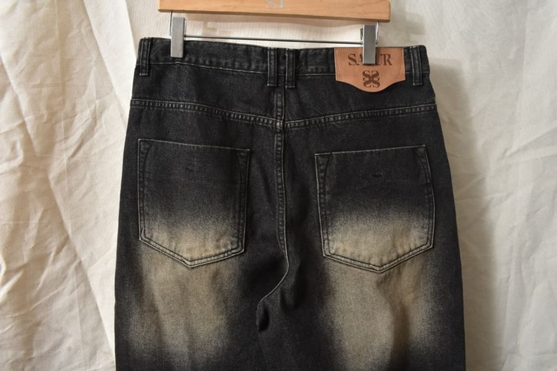  세터 와이드 청바지 L M0366 상품이미지5