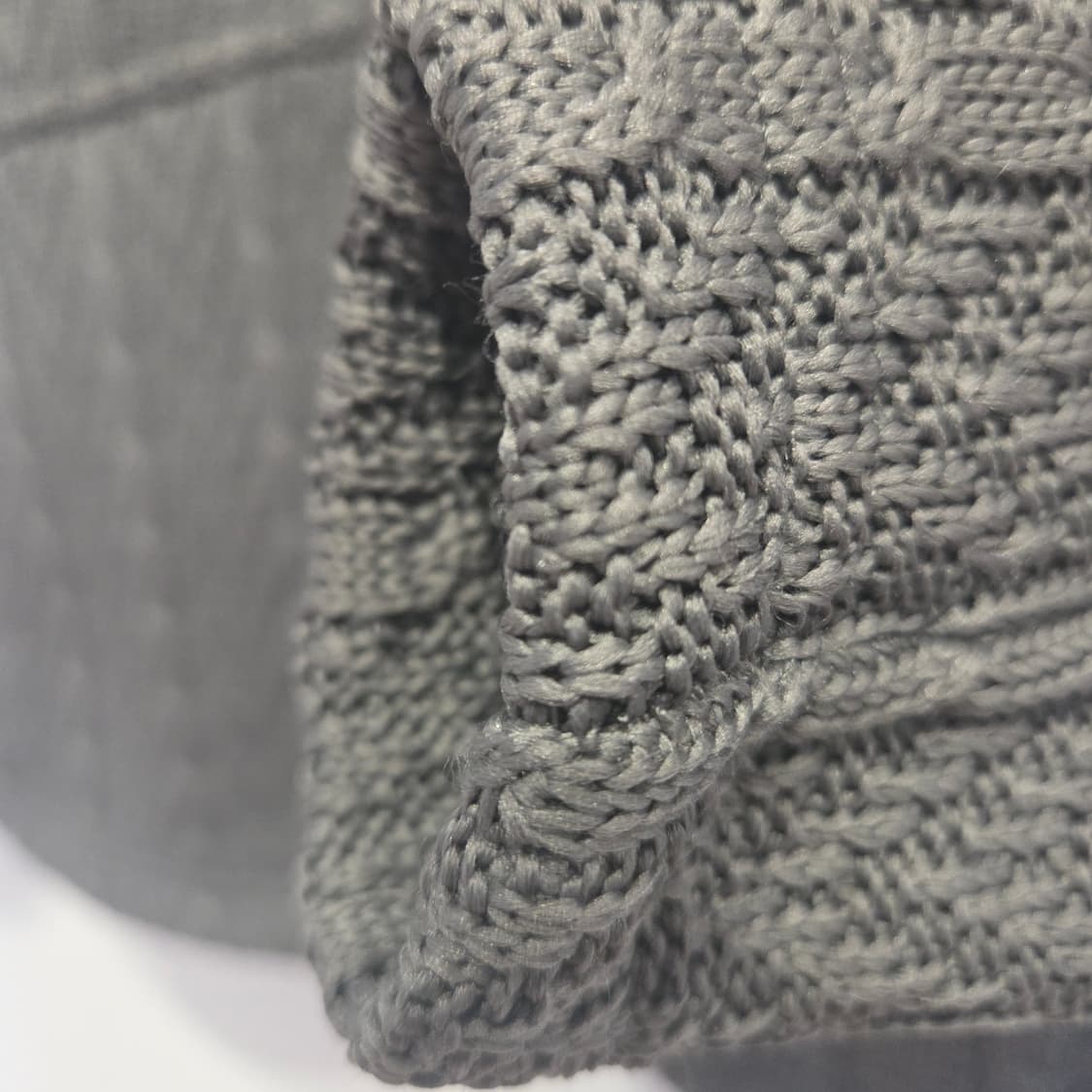 [정품]스파이더 케이블 니트 풀집업 자켓 S 상품이미지5