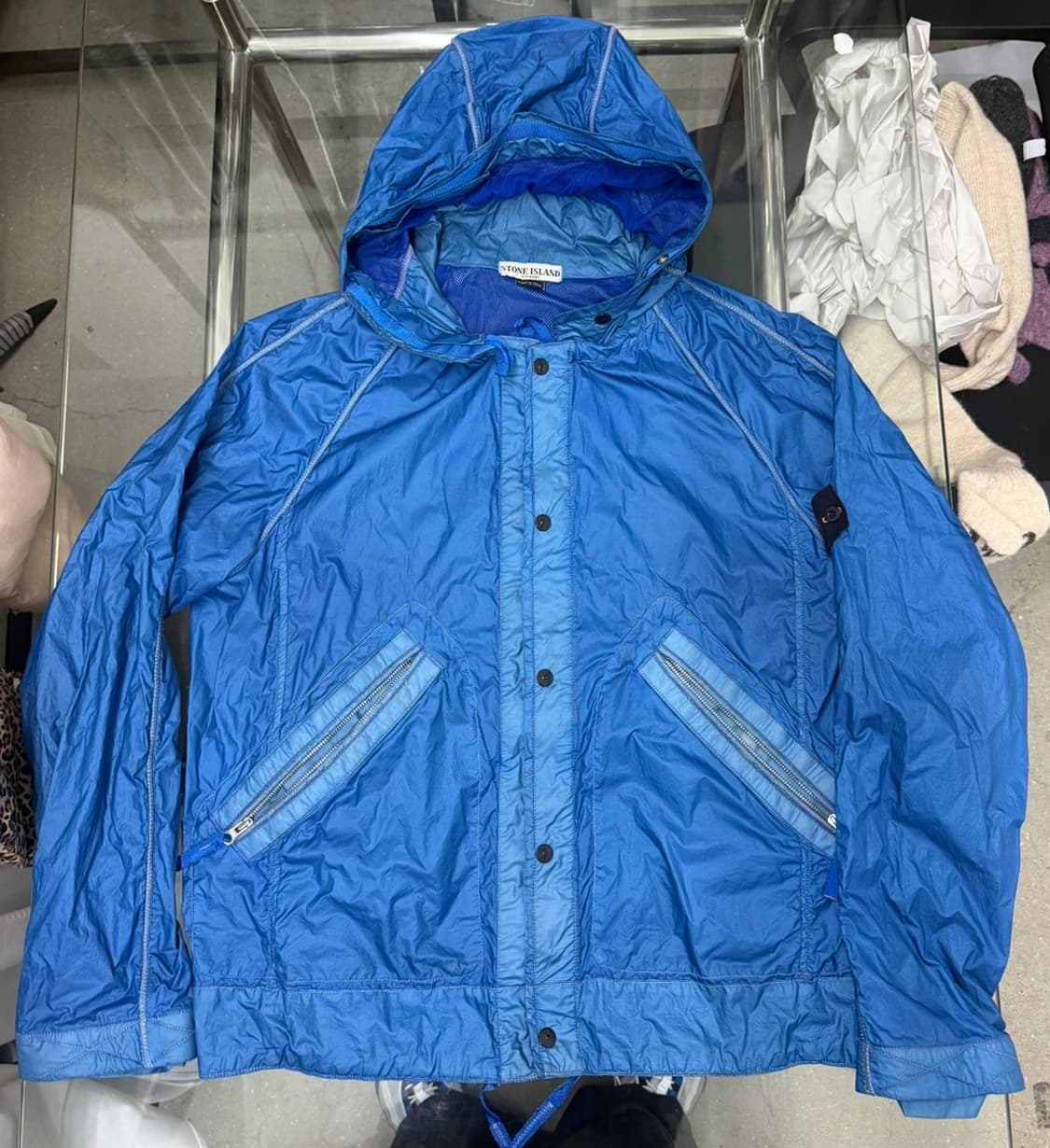 Stone Island ss04Gun Metal Nylon Jacket  상품이미지1
