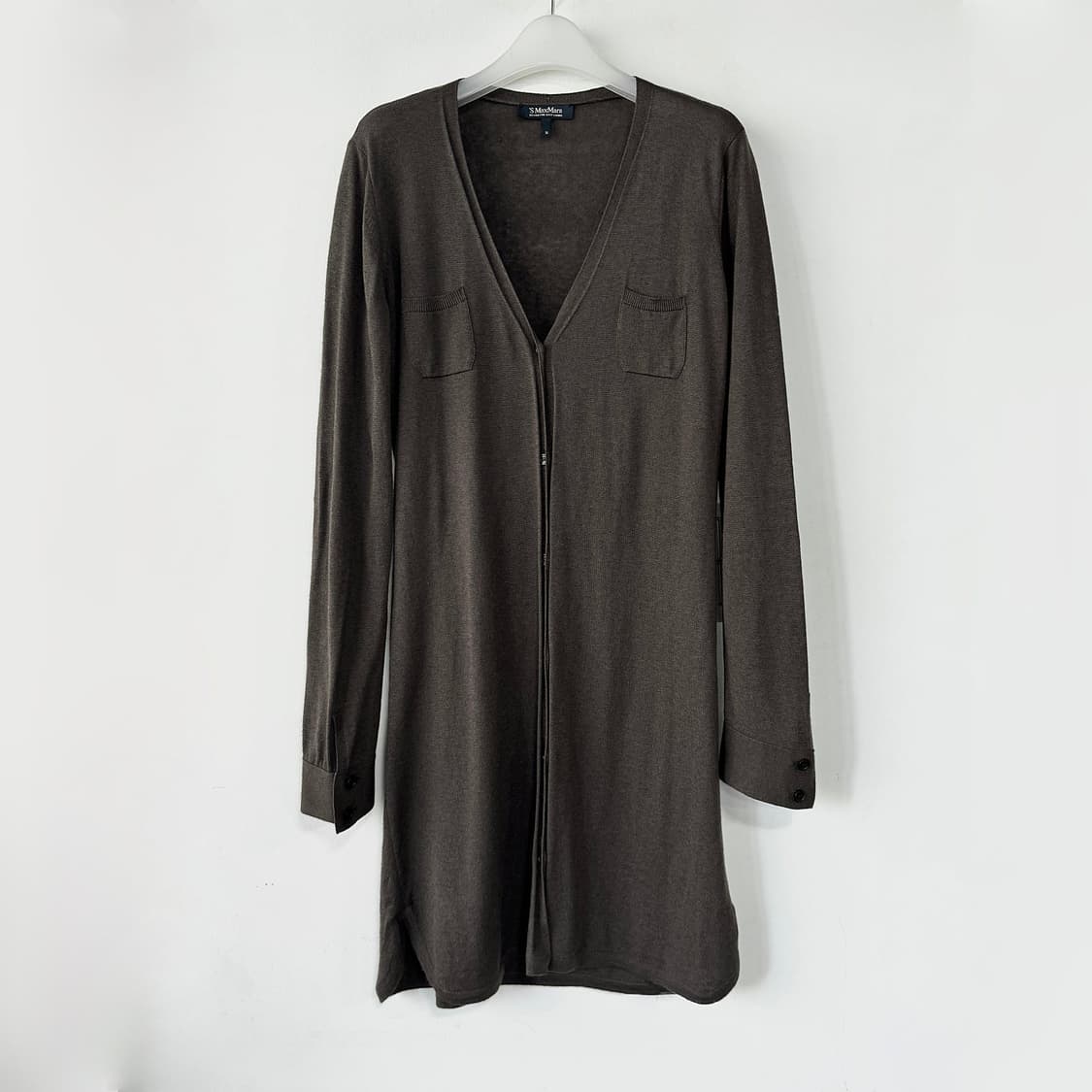 막스마라 실크 캐시미어 롱 가디건 상품이미지1