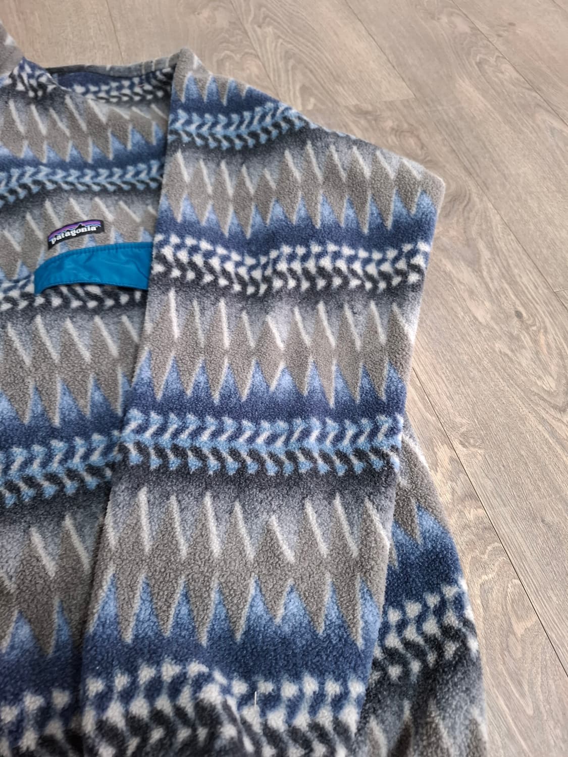 XL 파타고니아 신칠라 아즈텍 패턴 플리스 풀오버 상품이미지2