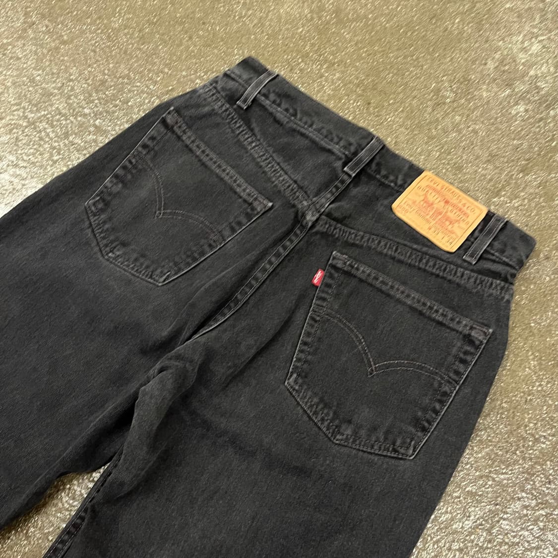 00s Levis550 블랙진 (31“) 상품이미지2