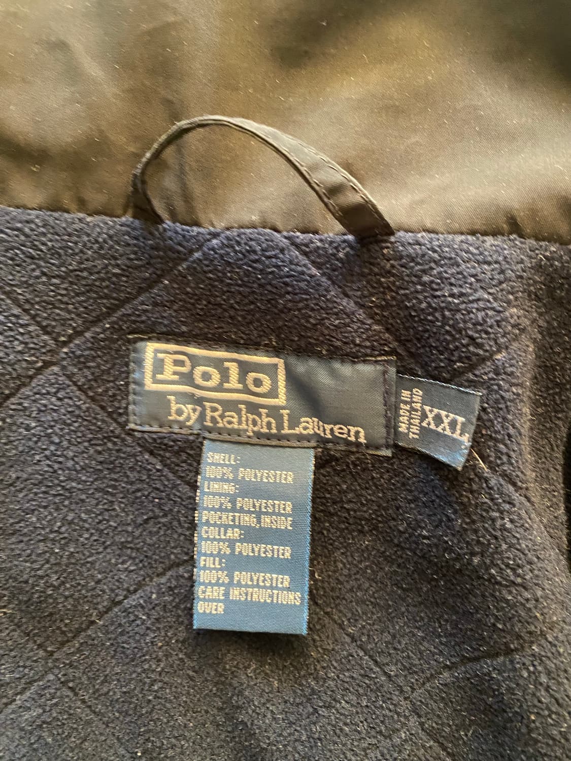 90's 폴로 헤비 웜업 점퍼 XXL 상품이미지8