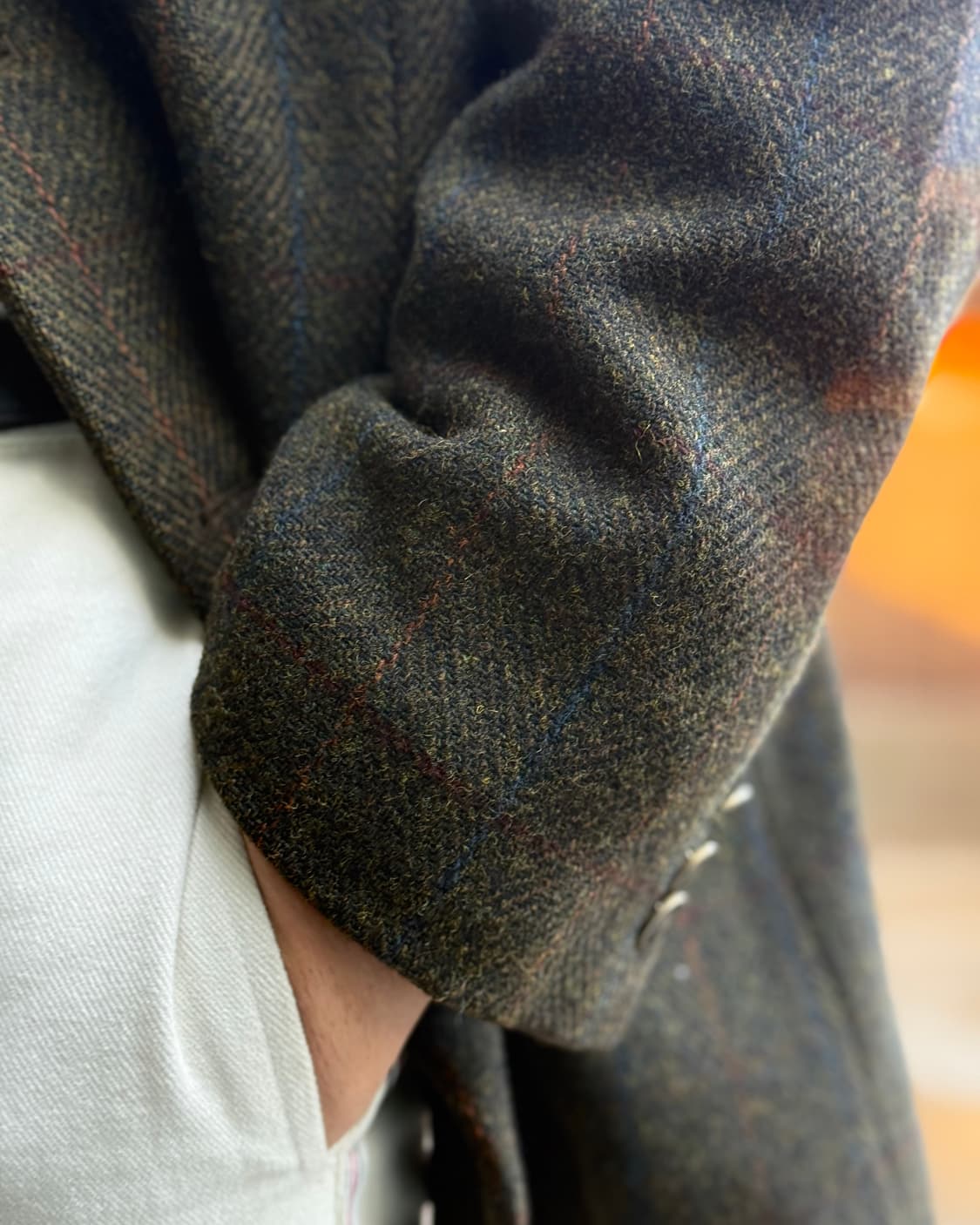 90‘s Marbaeya 트위드 울 자켓 105 상품이미지10