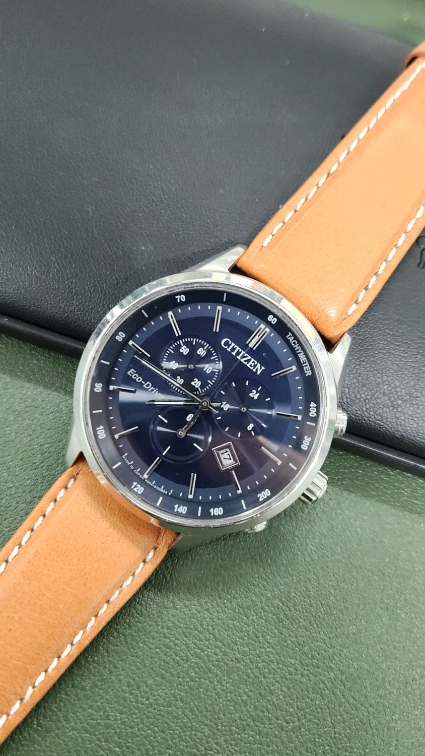 # 씨티즌 CITIZEN 정품 에코드라이브 크로노그래프 남성명품시계 급처 상품이미지2