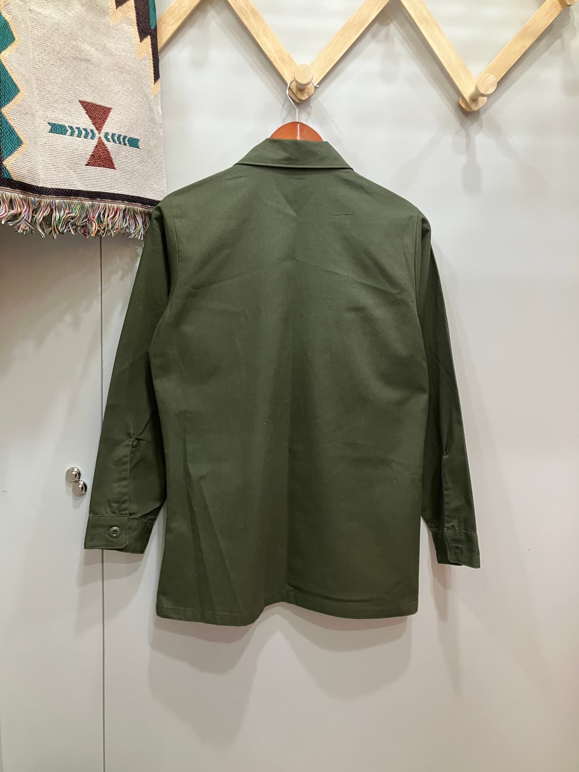 70s us army og 507 밀리터리 셔츠 상품이미지2